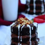 Smoky Chili Chocolate Cake with Chocolate Kahlua Milk Frosting & Vanilla Milk Drizzle created by Merry Graham from Newhall, CA. Photo credit: Merry Graham