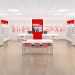Exclusive Total by Verizon store interior rendering. Image courtesy of Verizon.