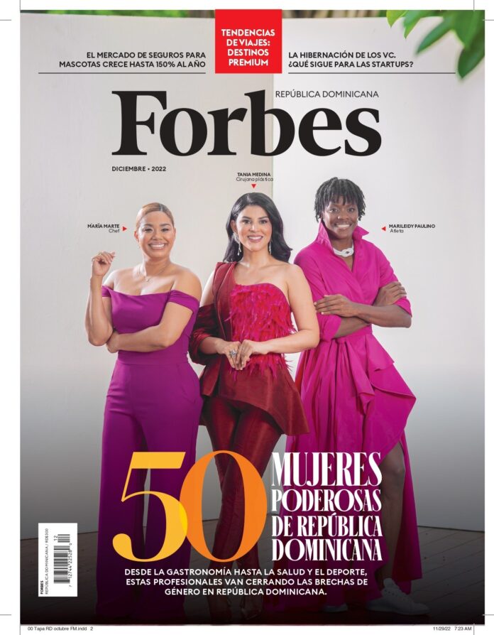 Portada de la revista Forbes. (PRNewsfoto/Dra. Tania Medina)