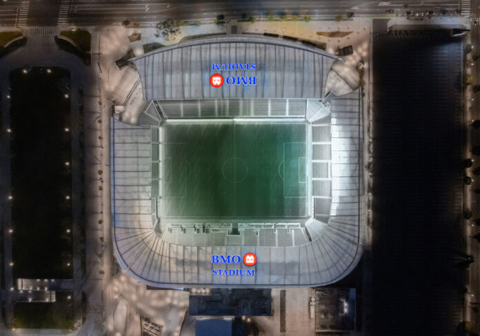Photos of the new BMO Stadium in Los Angeles