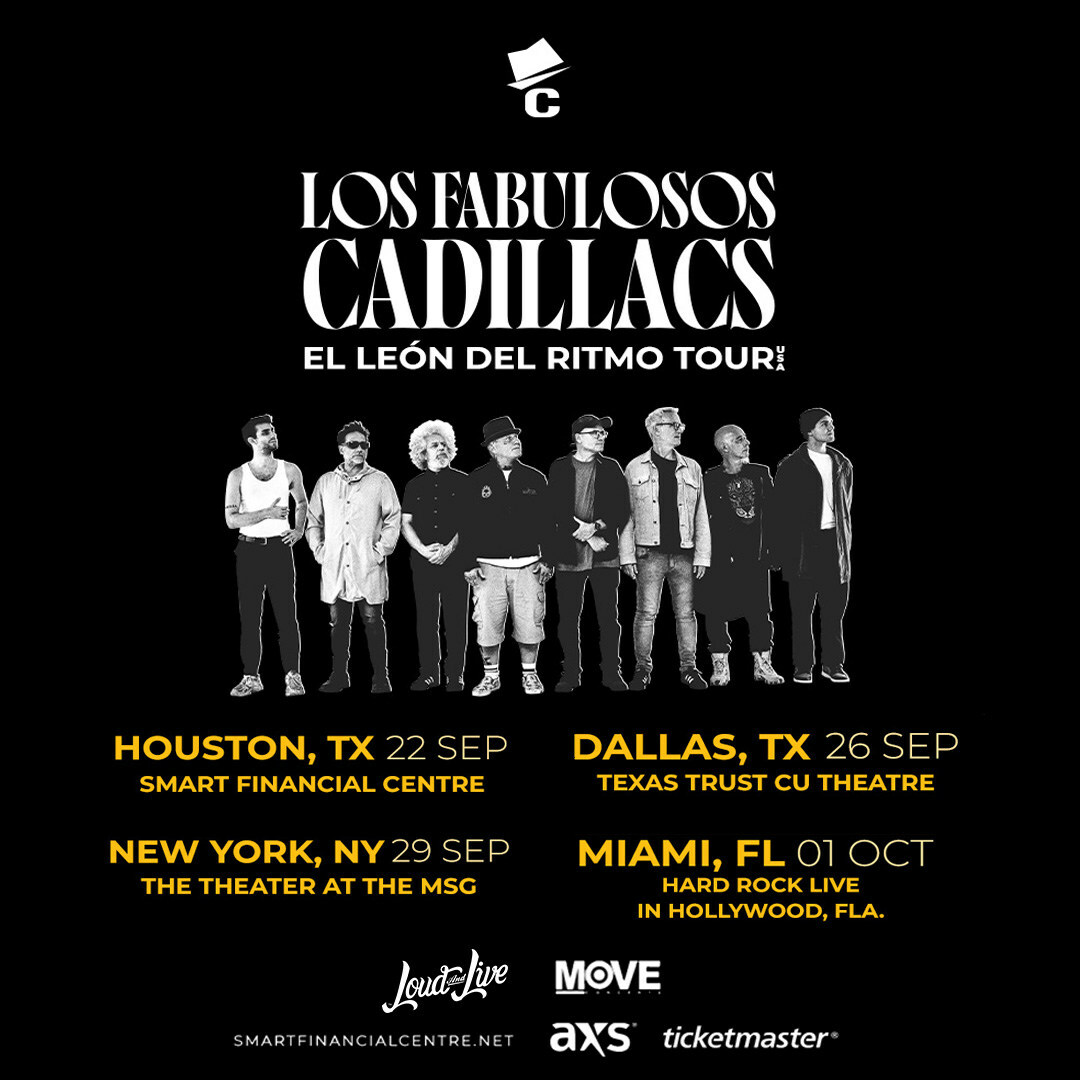 LATIN ROCK PIONEERS LOS FABULOSOS CADILLACS ANNOUNCE 2023 USA TOUR DATES |  Hispanic PR Wire