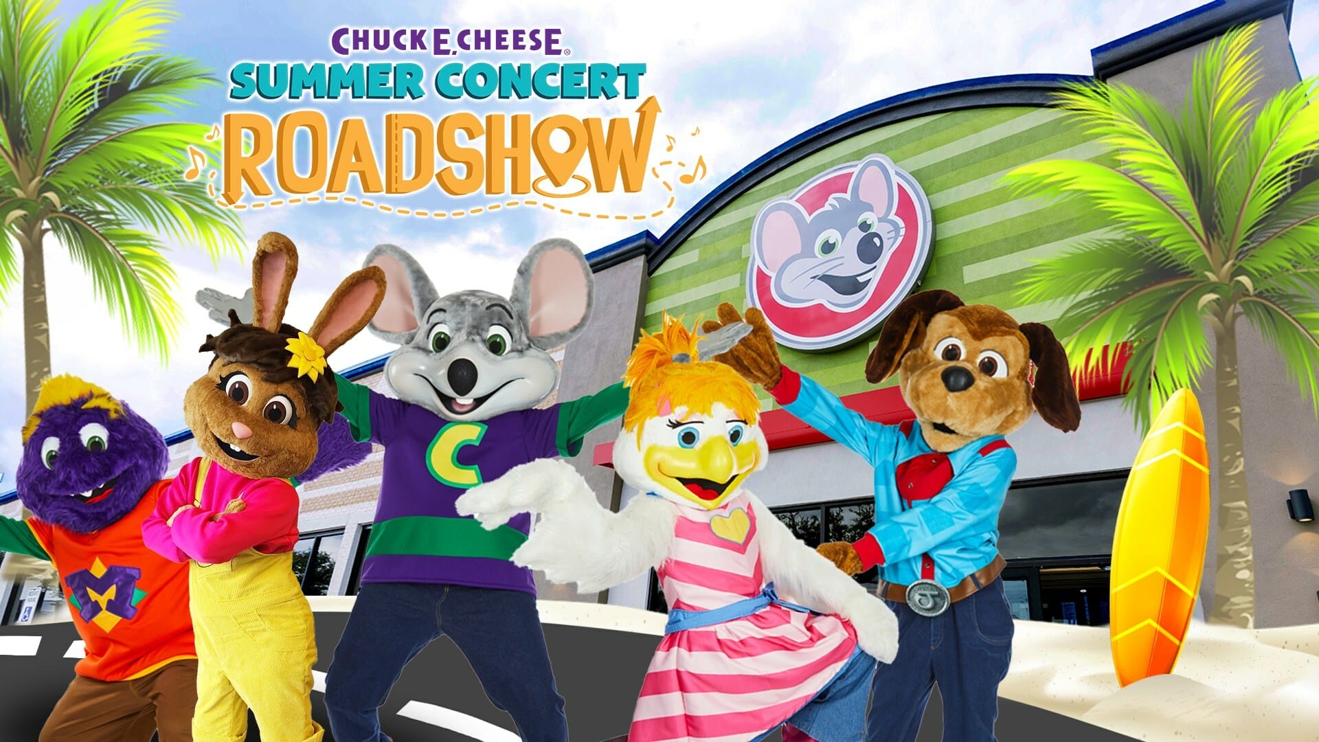 Los Conciertos De Verano De Chuck E. Cheese Para Todas Las Familias ...