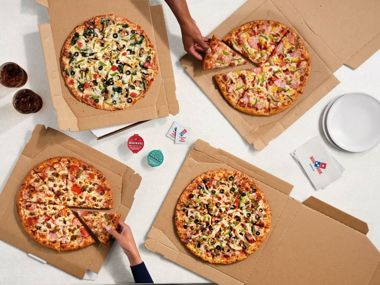 Alerta de oferta especial ¡Domino’s® Pizza tiene 50 de descuento esta