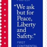 First Continental Congress, 1774: In 2024, the Postal Service commemorates the 250th anniversary of the First Continental Congress. Made up of delegates from 12 of the 13 Colonies, the First Continental Congress convened in 1774 to decide how the Colonies should respond to increasing threats to their freedom.