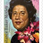 Constance Baker Motley: The 47th stamp in the Black Heritage series honors Constance Baker Motley (1921&ndash;2005), the first African American woman known to have argued a case before the United States Supreme Court and the first to serve as a federal judge.