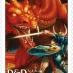 U.S. Postal Service Reveals Additional Stamps for 2024 – Dungeons & Dragons Stamp – Image Credit: U.S. Postal Service