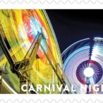 U.S. Postal Service Reveals Additional Stamps for 2024 – Carnival Nights Stamp – Image Credit: U.S. Postal Service