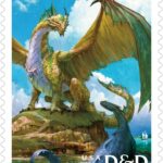 U.S. Postal Service Reveals Additional Stamps for 2024 – Dungeons & Dragons Stamp – Image Credit: U.S. Postal Service
