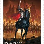 U.S. Postal Service Reveals Additional Stamps for 2024 – Dungeons & Dragons Stamp – Image Credit: U.S. Postal Service