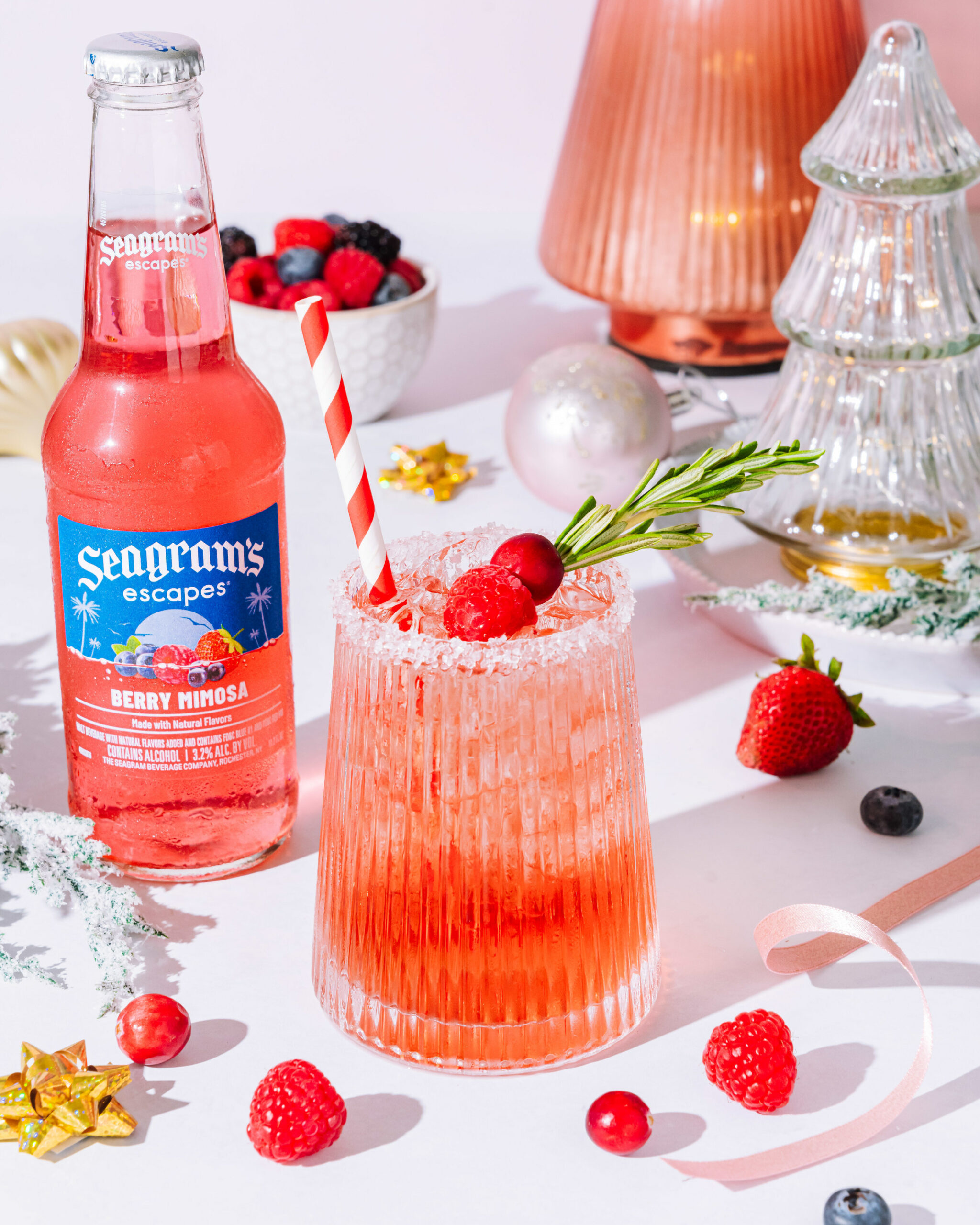 La receta de cinco ingredientes de Seagram’s Escapes facilita el entretenimiento durante estas