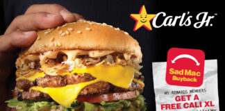 Carl’s Jr. Heats Up Value Wars with New Cali XL Burger and “Sad Mac Buy Back”