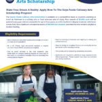 Goya Foods Opens Applications for $20,000 Culinary Arts & Food Science Scholarships for Students Nationwide