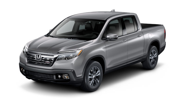 2018 Honda Ridgeline Sport in Lunar Silver Metallic