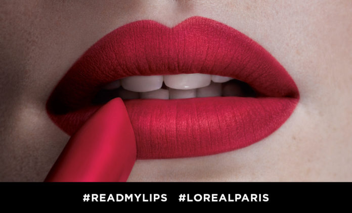 L'Oreal Paris celebra el lanzamiento de su nuevo Colour Riche Matte Lipstick en el Dia Nacional del Lapiz Labial con #ReadMyLips