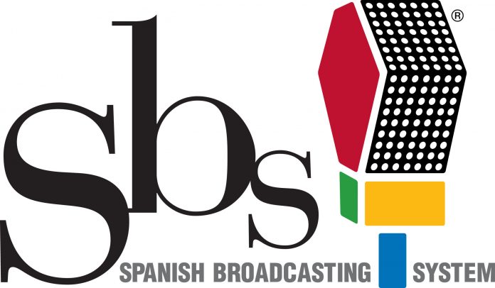 Spanish Broadcasting System Inc. logo.