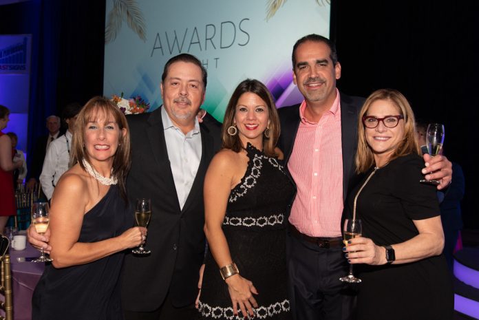 FASTSIGNS of Puerto Rico Team Celebrates after Winning The 2019 FASTSIGNS® Award