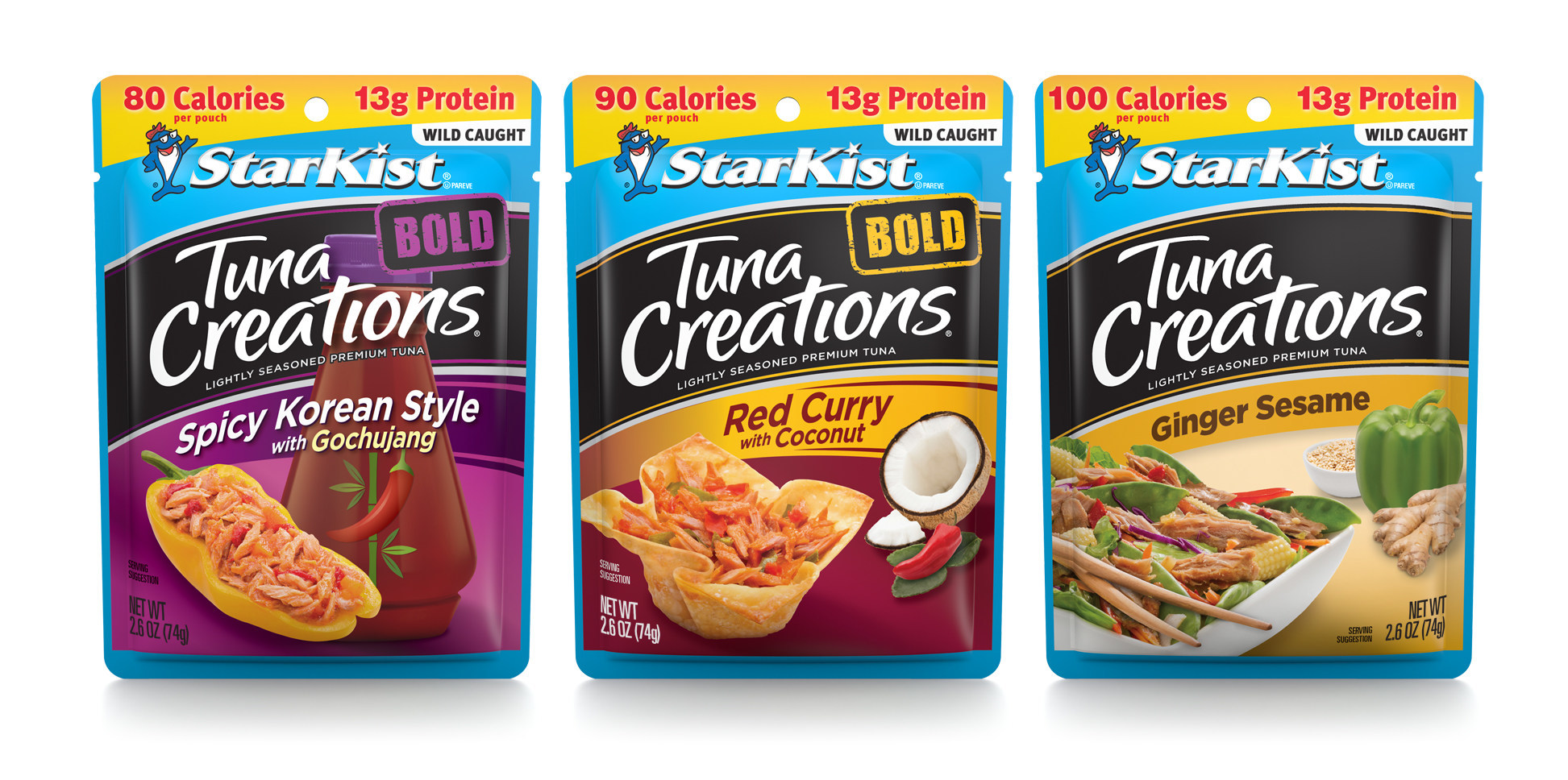 StarKist® Expands Tuna Creations® Pouch Line With New Asian Inspired