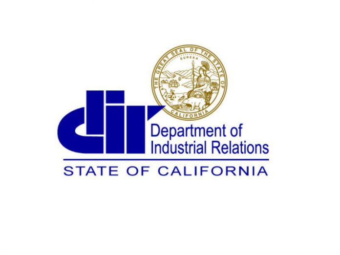 State of California Department of Industrial Relations