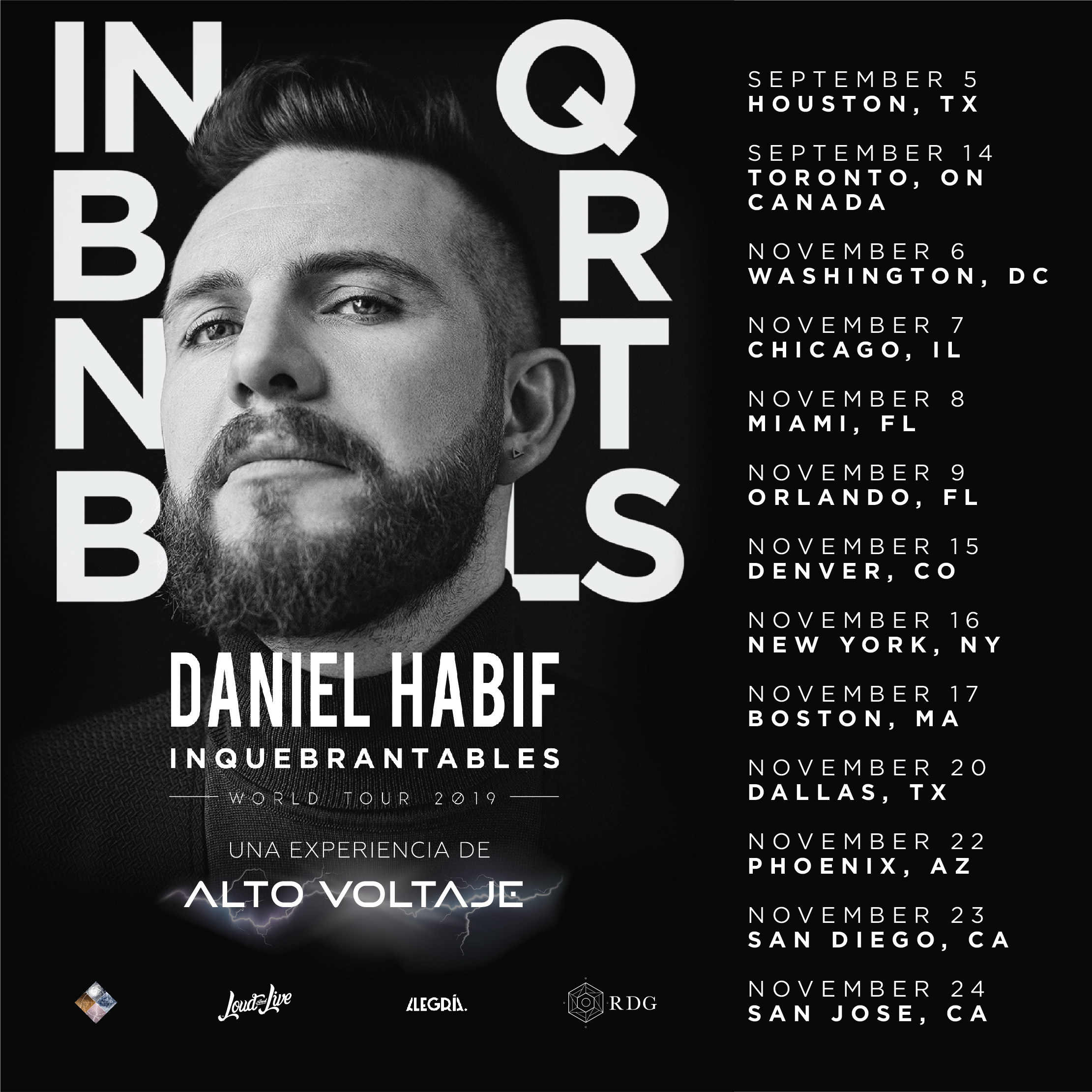 Daniel Habif confirma tour en los Estados Unidos Hispanic PR Wire