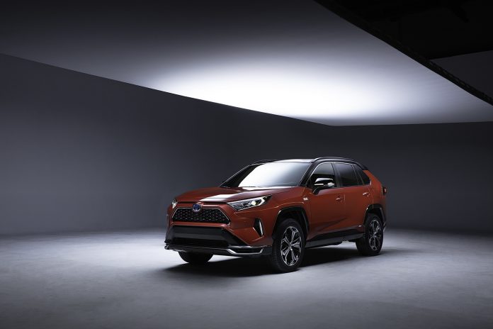 Toyota teases what will become the most powerful RAV4 yet - the 2021 RAV4 plug-in.