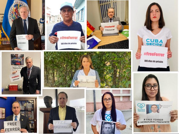 Secretary General of the OAS, Luis Almagro; MEPs Hermann Tertsch and Leopoldo López Gil, the United States Congressman, Mario Diaz-Balart; the former congressman, Lincoln Diaz-Balart, the Colombian Senator, Paola Holguín; the activist, Rosa María Payá and several young activists and religious leaders of the Island and Latin America are among the 100 faces of the campaign.