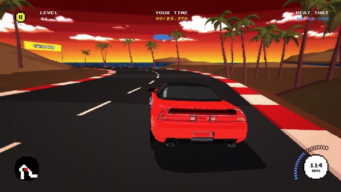 Acura’s “Less Talk, More Drive” television thrill ride of a commercial has become a bona fide mobile racing game called "Beat That," where players can race through multiple gaming eras in some of the Acura brand’s most iconic vehicles. (PRNewsFoto/Acura)