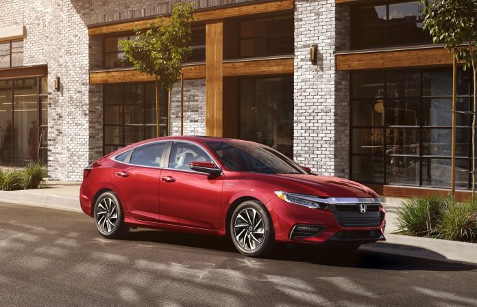 The 2021 Honda Insight begins arriving at dealerships tomorrow featuring newly available blind spot information (BSI) with Cross Traffic Monitor along with a new exterior color--Radiant Red Metallic. With best-in-class passenger space, upscale interior appointments and a refined driving experience, the 2021 Insight is a premium compact sedan with EPA city fuel economy ratings up to 55 mpg. The 2021 Insight carries a Manufacturer’s Suggested Retail Price of $22,930 (excluding destination).