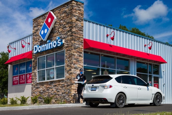 Domino’s Carside Delivery is a new contactless carryout option that customers can choose when placing a prepaid online order, and it is now available in stores across the U.S.