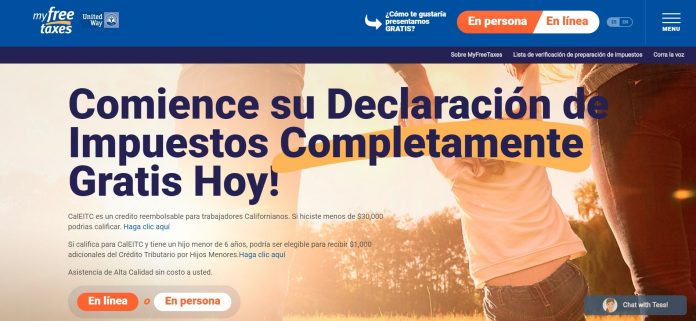 La página MyFreeTaxes.org de United Way, una línea directa de apoyo y opciones para mandar mensajes de texto, brindan varias maneras de ayudar a los Californianos con sus impuestos de manera gratuita, rápida y confiable.