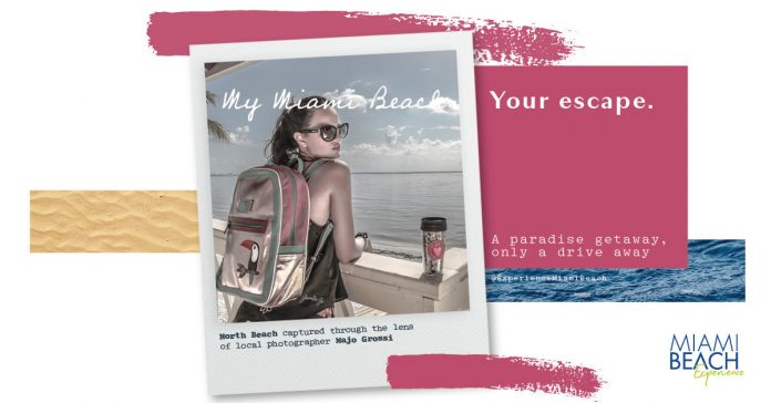 Miami Beach lanzo una nueva campaña, “Mi Miami Beach, Tu Escape” en la cual se destacan una colección de imágenes capturadas por fotógrafos locales quienes muestran el encanto de la ciudad.