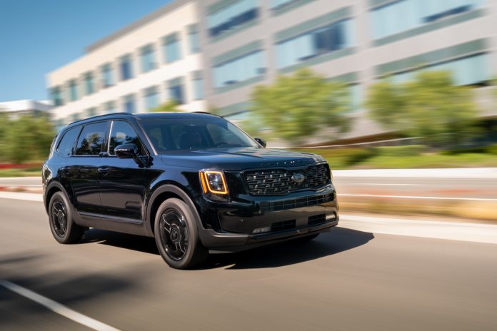 Kia Telluride Wins 2021 Kelley Blue Book Best Resale Value Award.