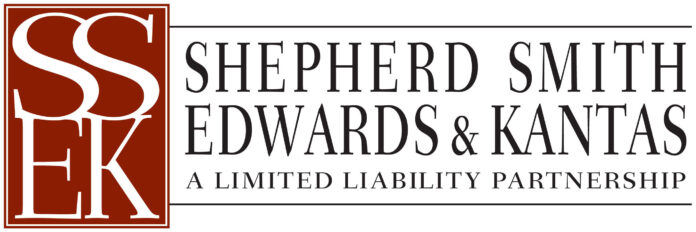 Shepherd Smith Edwards & Kantas LLP. (PRNewsFoto/Shepherd Smith Edwards & Kantas LLP)