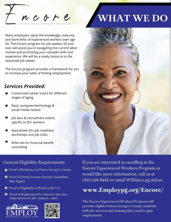 Encore Experienced Workers Program