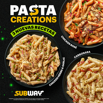 (Español) Subway® Puerto Rico amplía el menú de Theater Station con tres nuevas creaciones de pasta