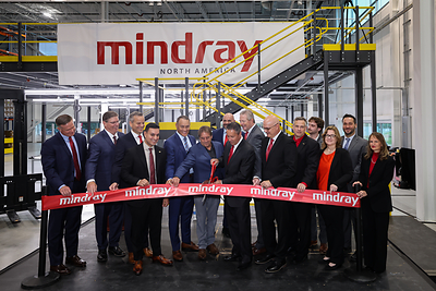 (English) Mindray North America Celebrates Grand Opening of Expanded Mahwah Warehouse