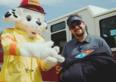 (English) Domino’s® and the National Fire Protection Association® Team Up to Deliver Fire Safety Messages